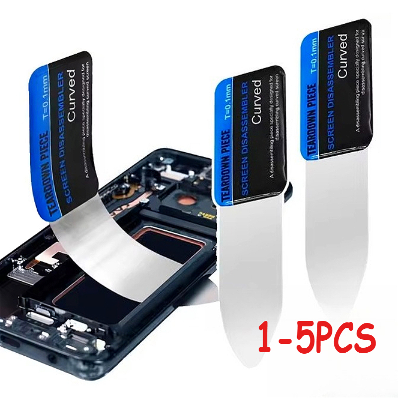 Spudger Plastic Set - 1/2/3/5PCS Steel Metal Mobile Phone Curved