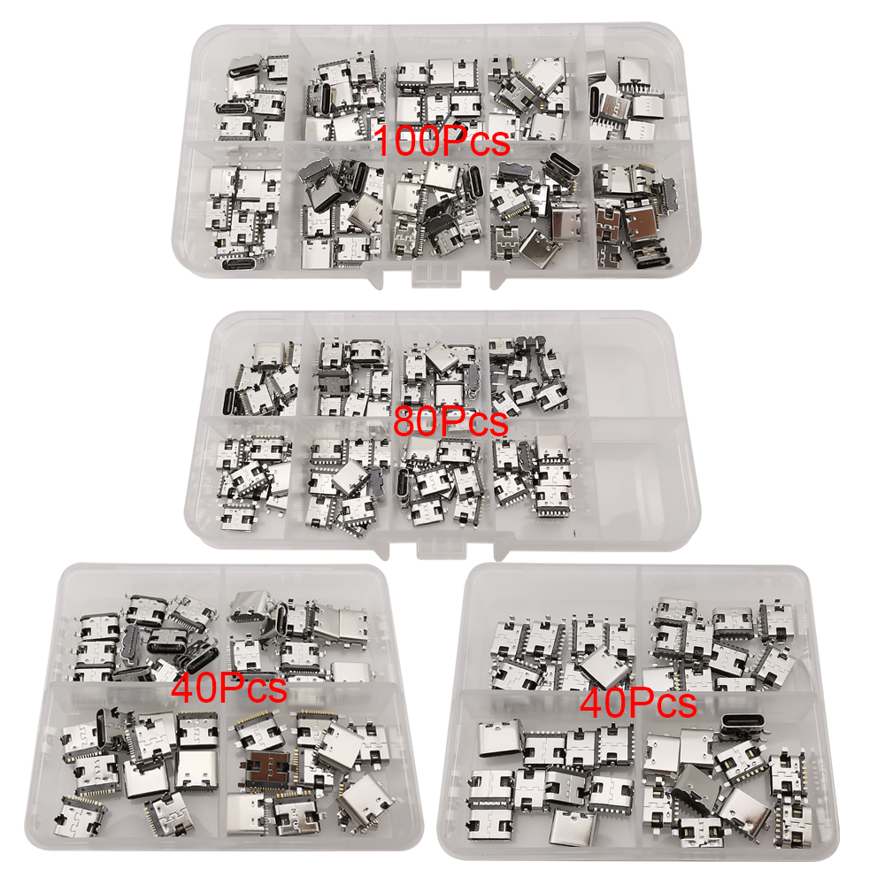 Electronics Repair Training - 40/80/100Pcs Mix 2Pin 6Pin 16Pin Type