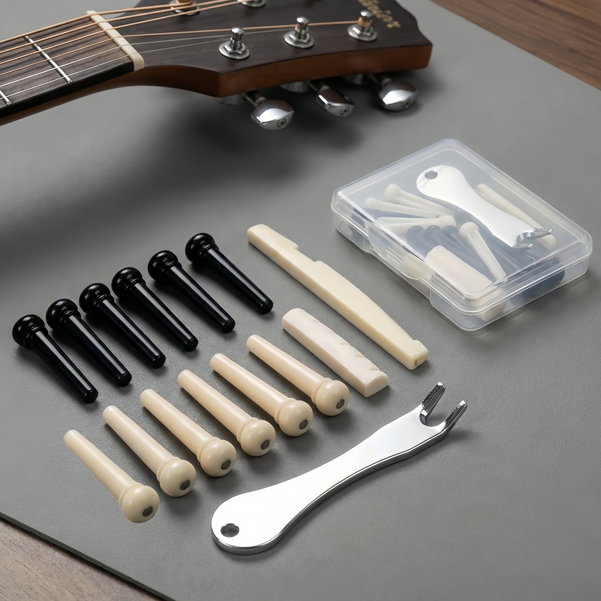 Spudger Plastic Set - Miwayer Acoustic Guitar Bridge Pins Set