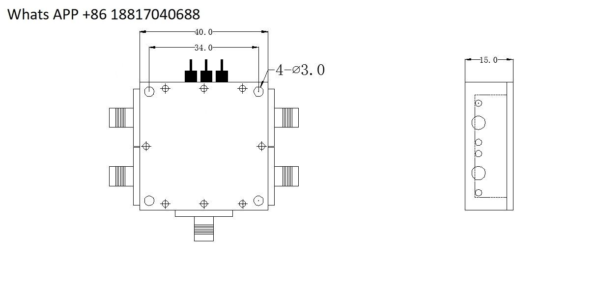 0.1-6 GHz switch SP4T choose o - Qm Electronics & Repair Services Photos recensie en prijs