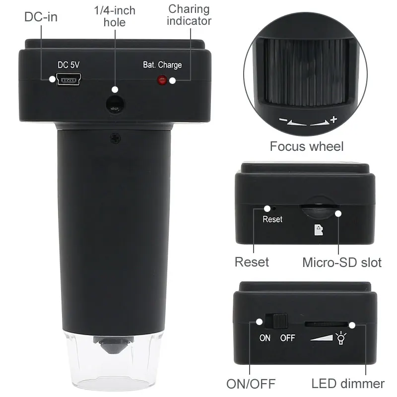 1080P HD 200X Wireless WIFI Mo - Electronics Repair Lab recensie en prijs