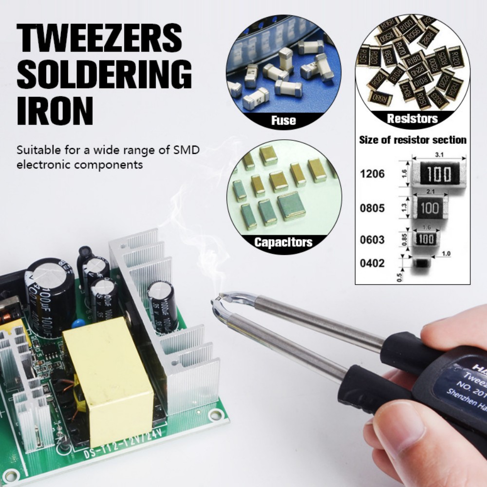 T12 Soldering Tweezer Handle – - Elektronik Repair recensie en prijs
