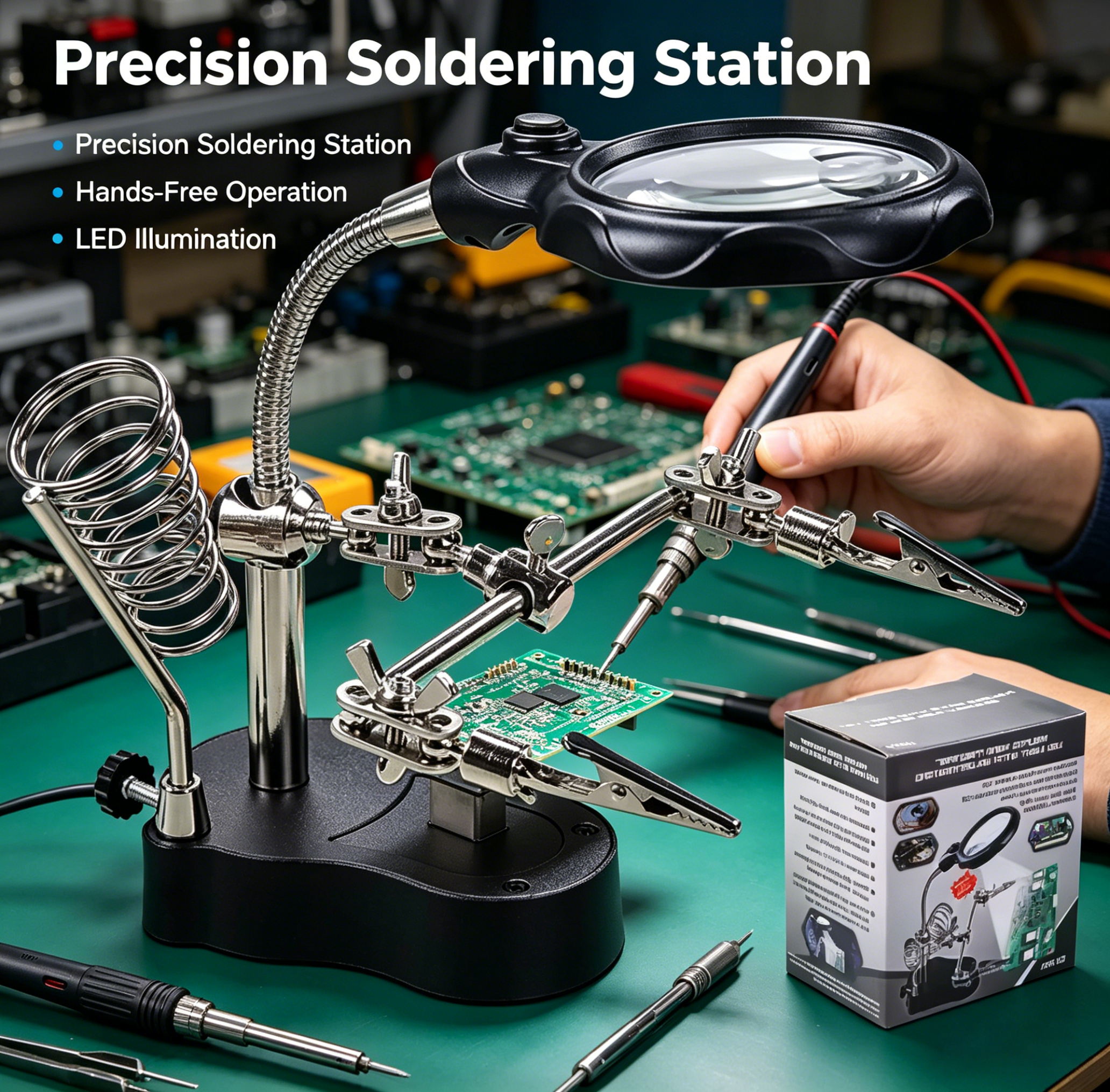 Helping Hands Third Hand Solde - Electronics Repair Lab recensie en prijs