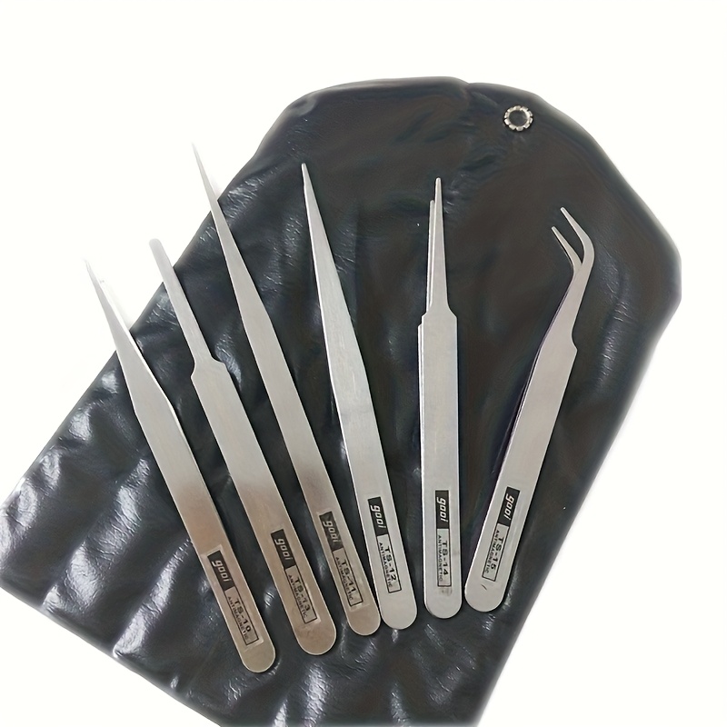 Stainless Steel Tweezers Set 6 - Elektronik Repair recensie en prijs