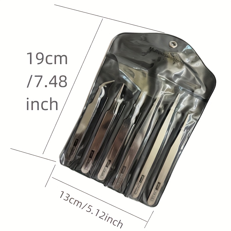 Stainless Steel Tweezers Set 6 - Elektronik Repair recensie en prijs