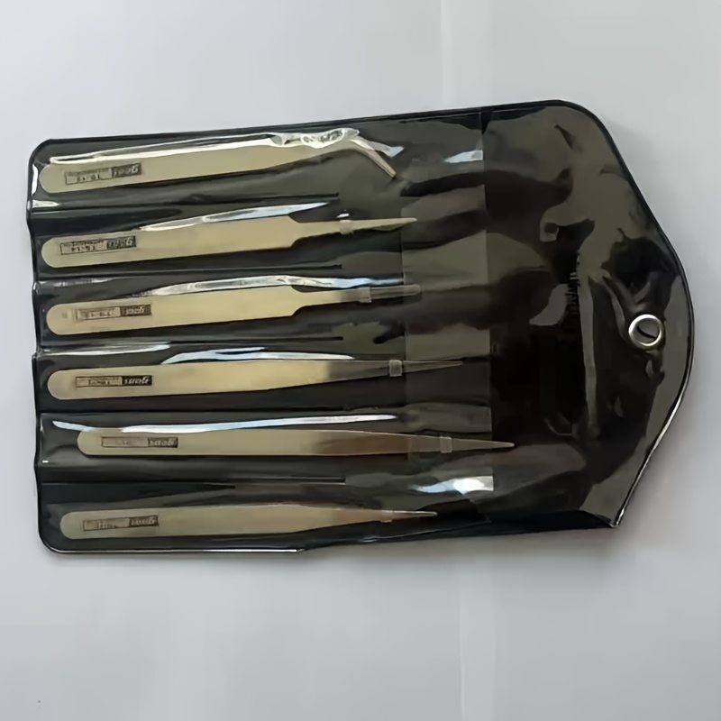 Stainless Steel Tweezers Set 6 - Elektronik Repair recensie en prijs