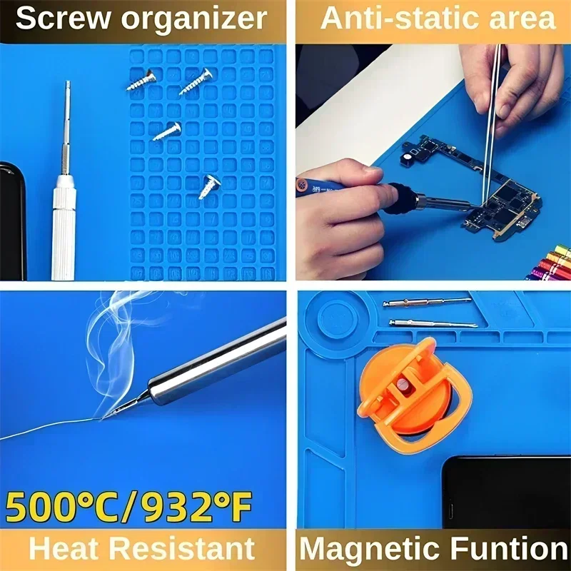 Magnetic Mat Silicone Repair M - Electronics Repair Mat recensie en prijs