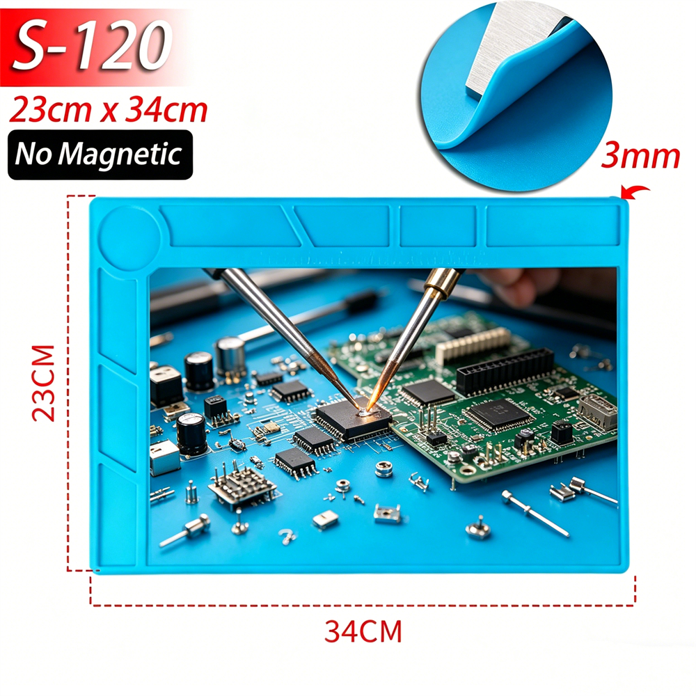 Silicone Soldering Station Mat - Electronics Repair Mat recensie en prijs