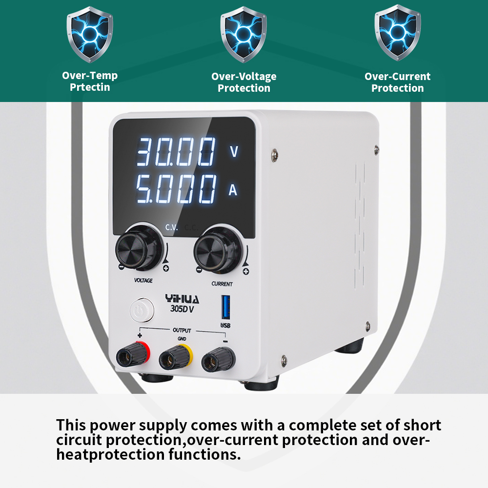 YIHUA 305D-V 180W DC Power Sup - Electronics Repair Lab recensie en prijs