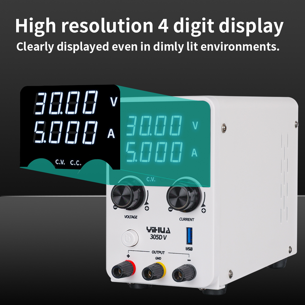 YIHUA 305D-V 180W DC Power Sup - Electronics Repair Lab recensie en prijs