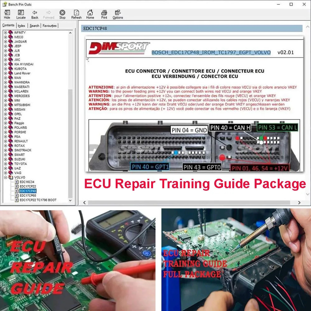ECU Repair Training Guide Pack - Electronics Repair Training recensie en prijs
