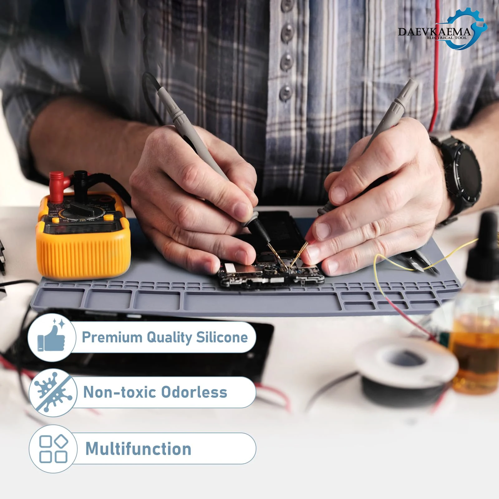 Magnetic Silicone Solder Pad 5 - Electronics Repair Mat recensie en prijs