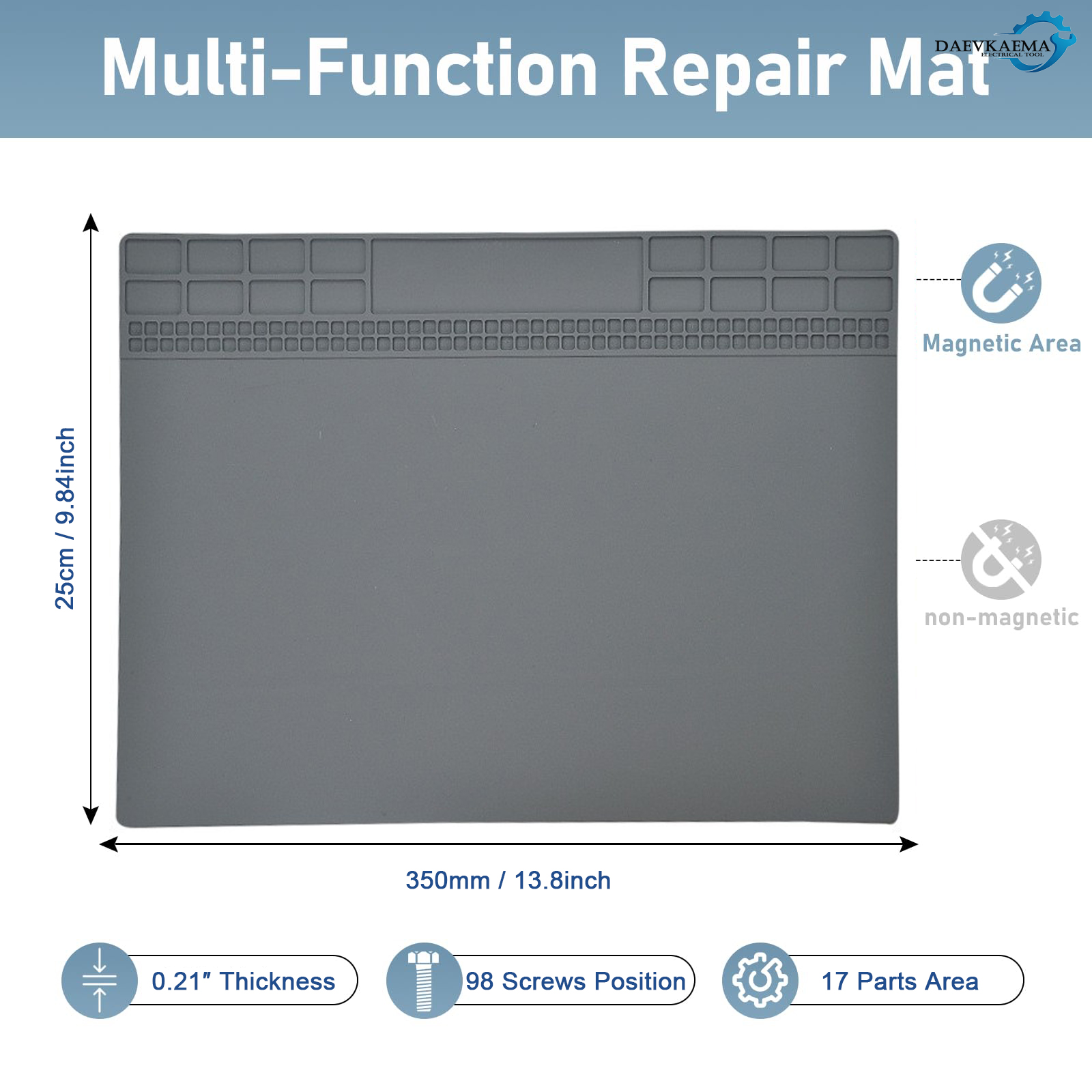 Magnetic Silicone Solder Pad 5 - Electronics Repair Mat recensie en prijs
