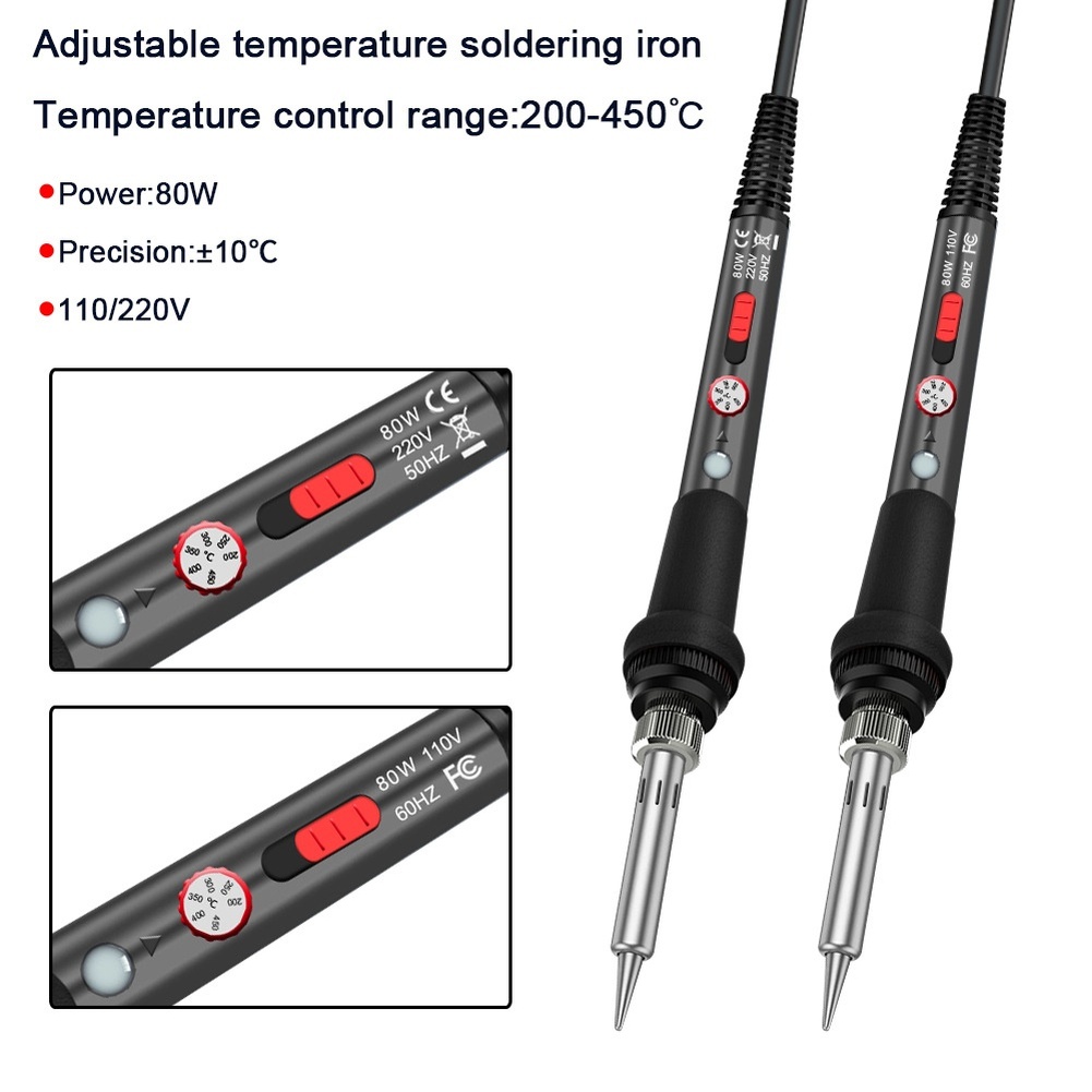 80W Soldering Iron Kit With Sw - Electronics Repair Shop recensie en prijs