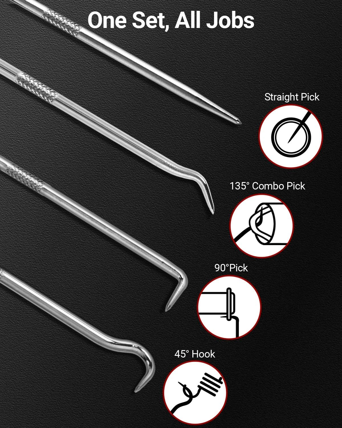 4pcs Hook and Pick Set, Automo - Elektronik Repair recensie en prijs