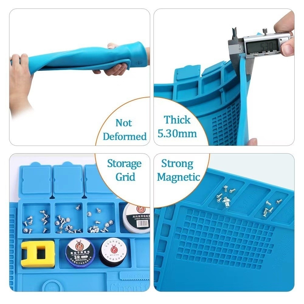 Silicone Soldering Station Mat - Electronics Repair Mat recensie en prijs