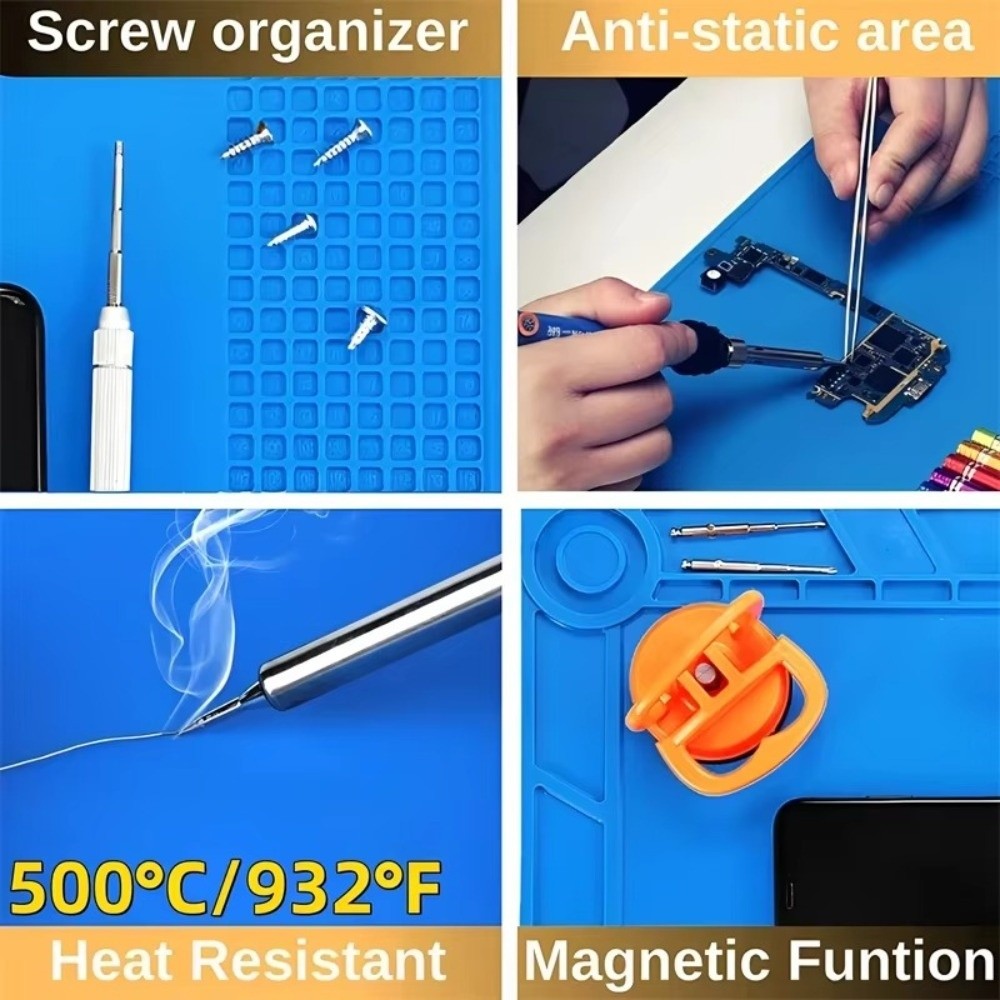 Silicone Soldering Station Mat - Electronics Repair Mat recensie en prijs