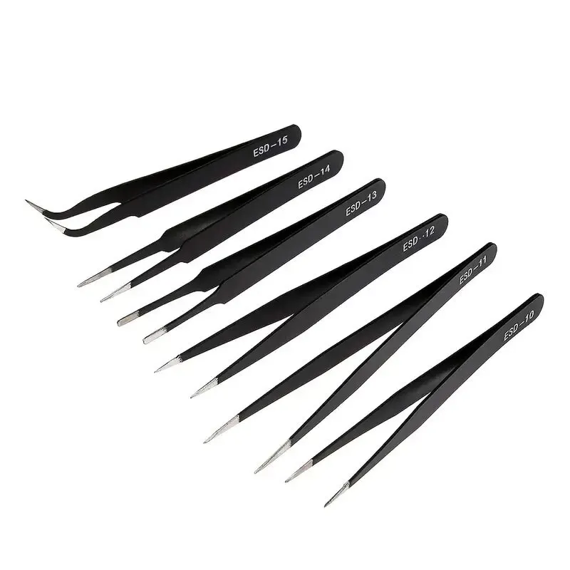 NEW 6pcs Precision Long Tweeze - Elektronik Repair recensie en prijs