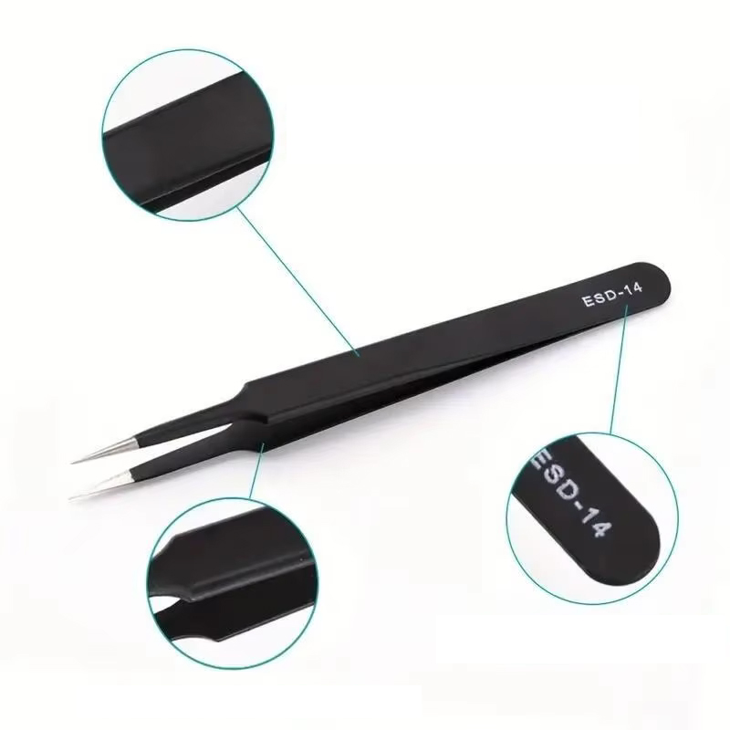 NEW 6pcs Precision Long Tweeze - Elektronik Repair recensie en prijs