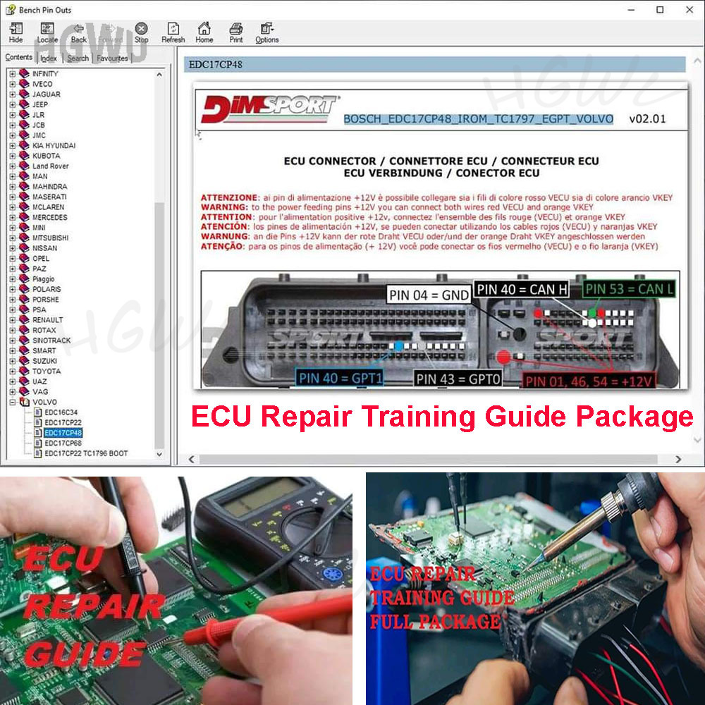 ECU Repair Training Package +  - Electronics Repair Training recensie en prijs